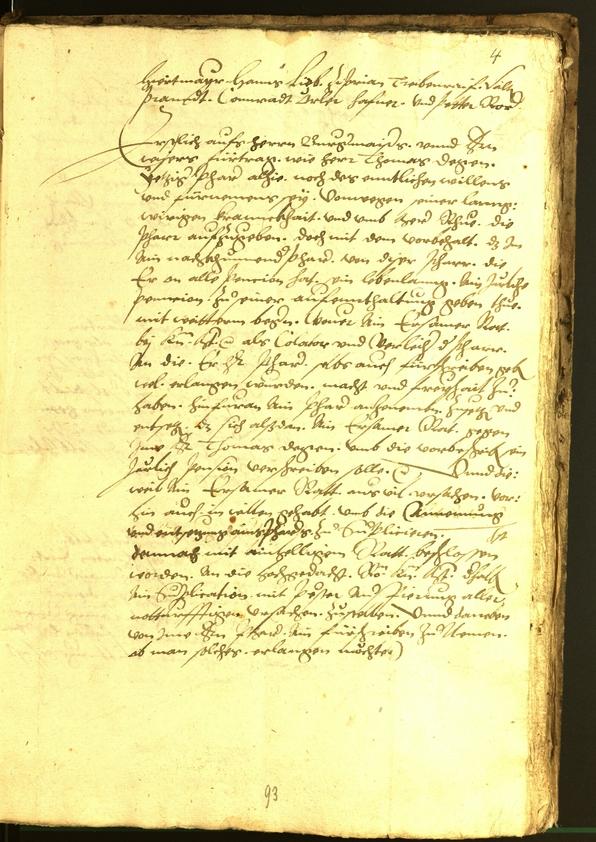 Civic Archives of Bozen-Bolzano - BOhisto Minutes of the council 1554 