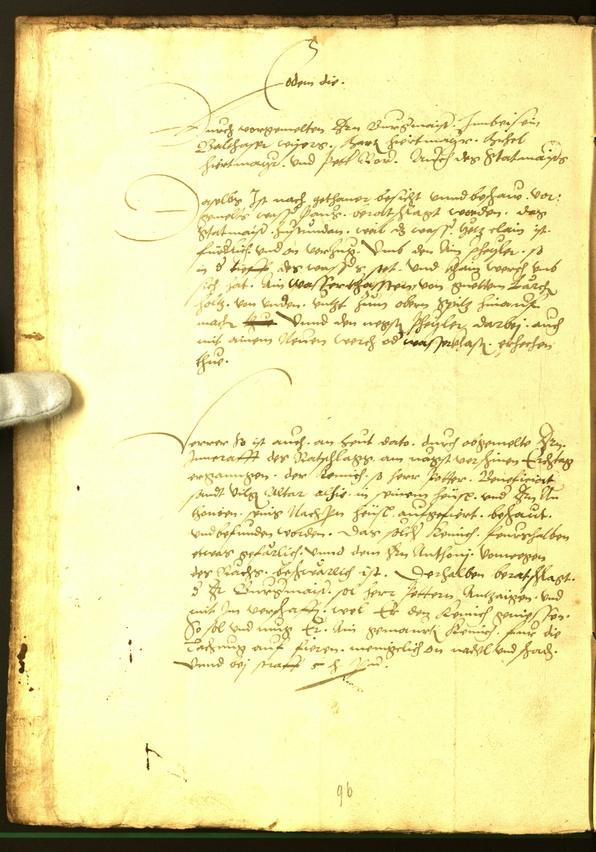 Archivio Storico della Città di Bolzano - BOhisto protocollo consiliare 1554 