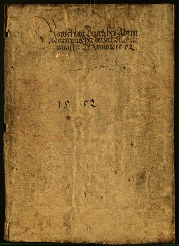 Civic Archives of Bozen-Bolzano - BOhisto Minutes of the council 1554 