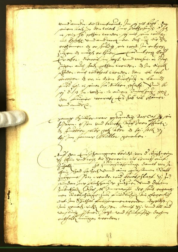 Civic Archives of Bozen-Bolzano - BOhisto Minutes of the council 1554 