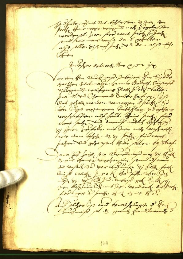 Civic Archives of Bozen-Bolzano - BOhisto Minutes of the council 1554 