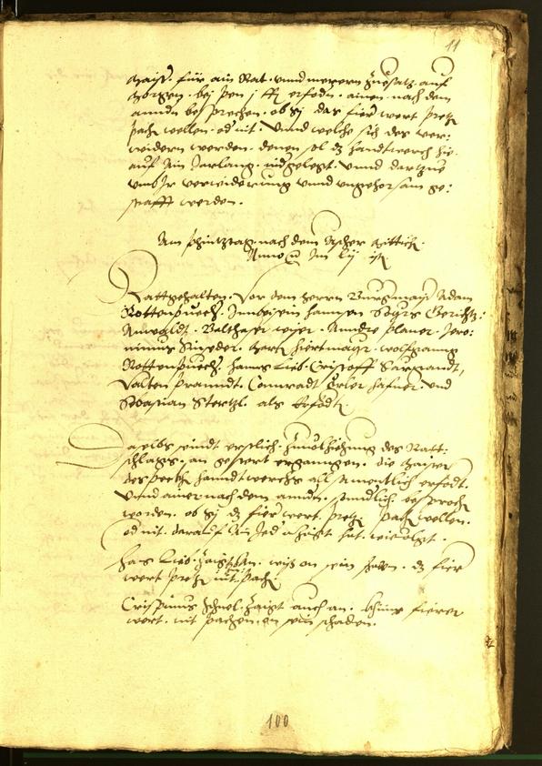 Civic Archives of Bozen-Bolzano - BOhisto Minutes of the council 1554 