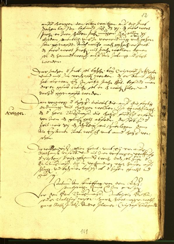 Civic Archives of Bozen-Bolzano - BOhisto Minutes of the council 1554 