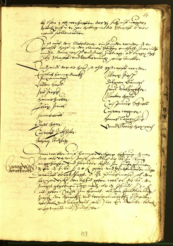 Civic Archives of Bozen-Bolzano - BOhisto Minutes of the council 1554 