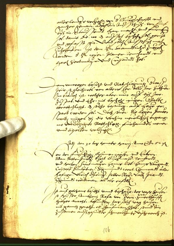 Civic Archives of Bozen-Bolzano - BOhisto Minutes of the council 1554 