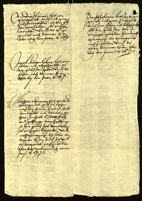 Civic Archives of Bozen-Bolzano - BOhisto Minutes of the council 1554 