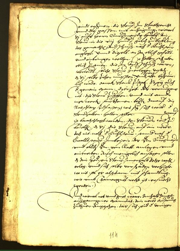 Stadtarchiv Bozen - BOhisto Ratsprotokoll 1554 