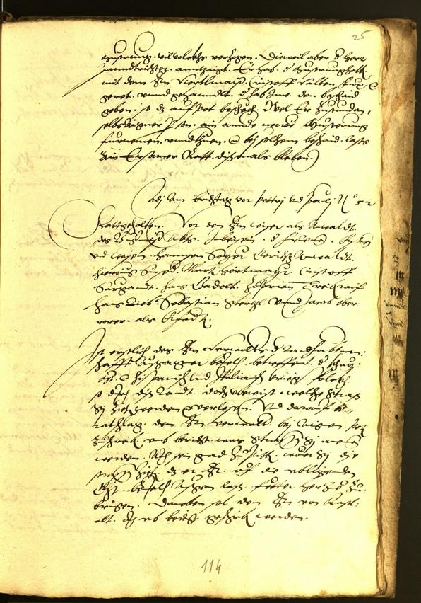 Civic Archives of Bozen-Bolzano - BOhisto Minutes of the council 1554 