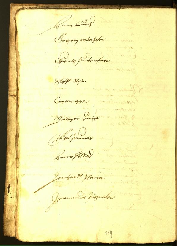 Civic Archives of Bozen-Bolzano - BOhisto Minutes of the council 1554 