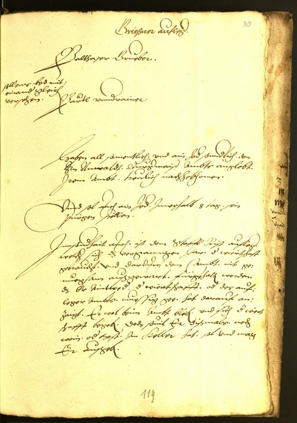 Civic Archives of Bozen-Bolzano - BOhisto Minutes of the council 1554 