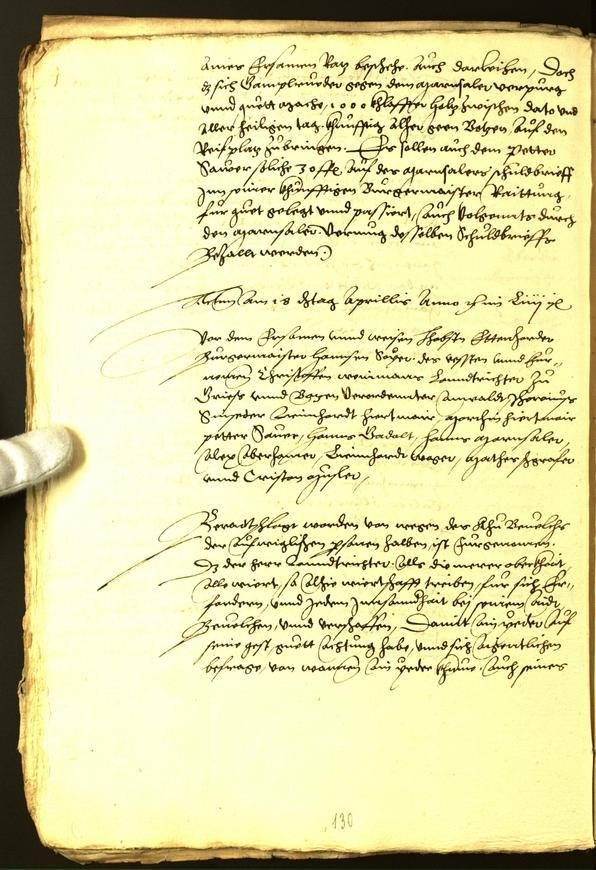 Civic Archives of Bozen-Bolzano - BOhisto Minutes of the council 1556 