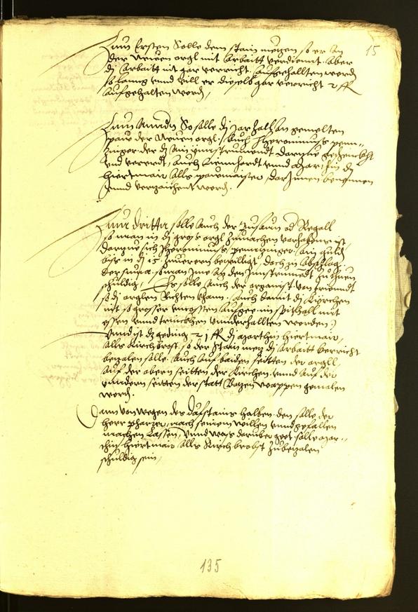 Stadtarchiv Bozen - BOhisto Ratsprotokoll 1556 