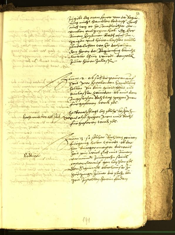 Civic Archives of Bozen-Bolzano - BOhisto Minutes of the council 1556 