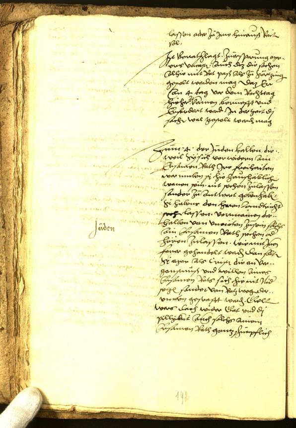 Stadtarchiv Bozen - BOhisto Ratsprotokoll 1556 