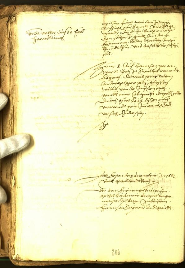 Archivio Storico della Città di Bolzano - BOhisto protocollo consiliare 1556 