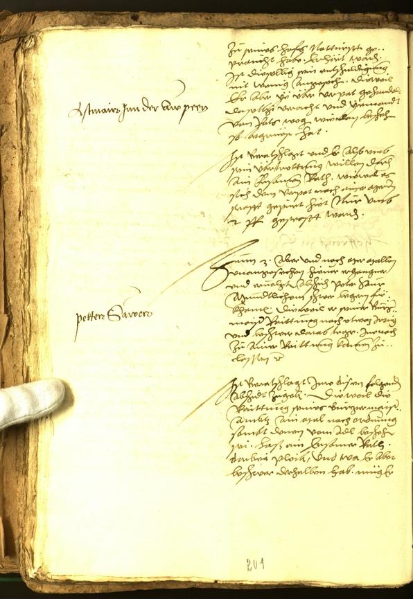 Civic Archives of Bozen-Bolzano - BOhisto Minutes of the council 1556 