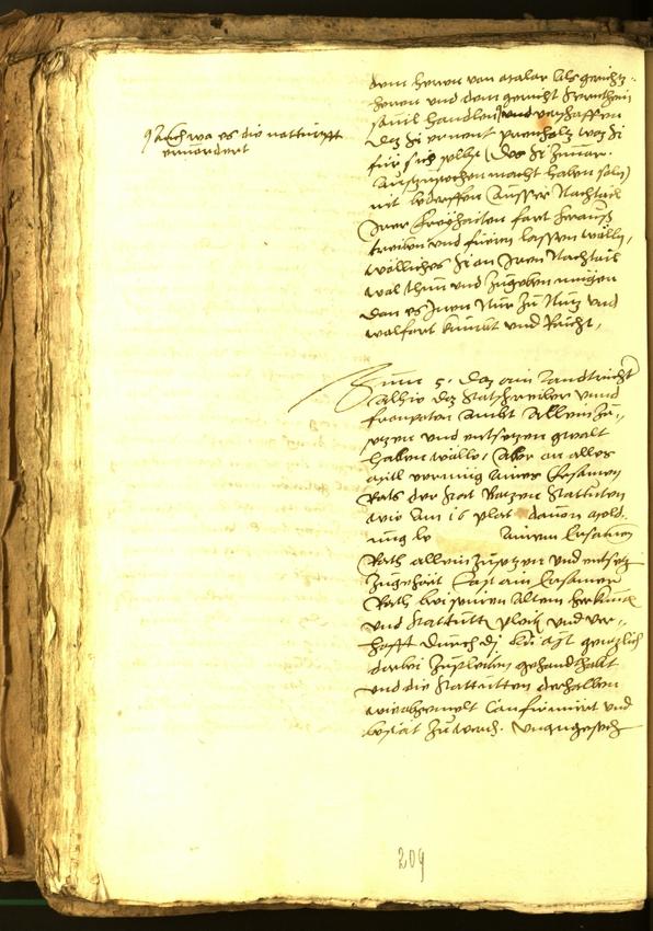 Stadtarchiv Bozen - BOhisto Ratsprotokoll 1556 