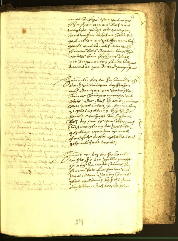 Stadtarchiv Bozen - BOhisto Ratsprotokoll 1556 