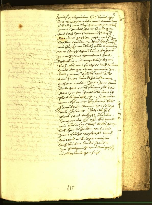 Archivio Storico della Città di Bolzano - BOhisto protocollo consiliare 1556 