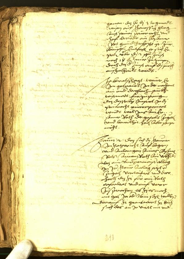 Stadtarchiv Bozen - BOhisto Ratsprotokoll 1556 