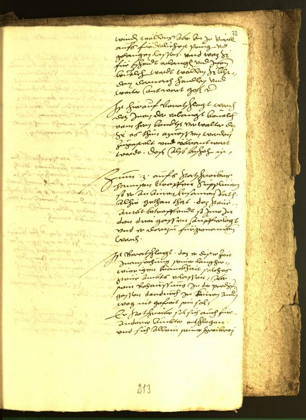 Civic Archives of Bozen-Bolzano - BOhisto Minutes of the council 1556 