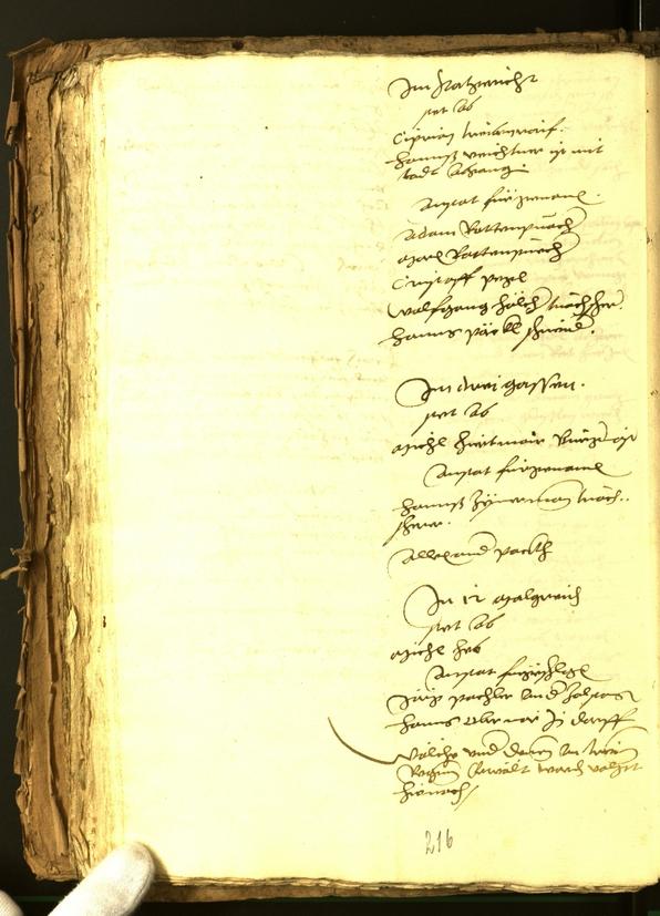 Archivio Storico della Città di Bolzano - BOhisto protocollo consiliare 1556 