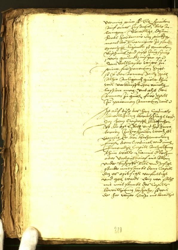 Stadtarchiv Bozen - BOhisto Ratsprotokoll 1556 