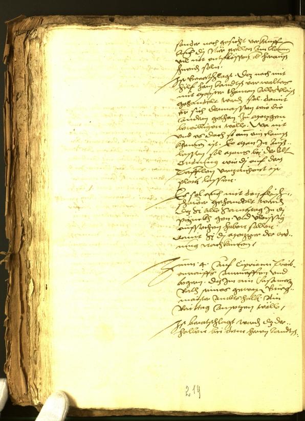 Civic Archives of Bozen-Bolzano - BOhisto Minutes of the council 1556 