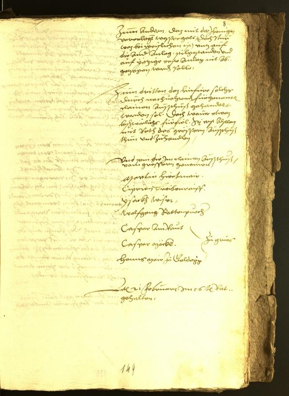 Civic Archives of Bozen-Bolzano - BOhisto Minutes of the council 1556 