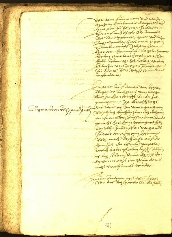 Civic Archives of Bozen-Bolzano - BOhisto Minutes of the council 1556 