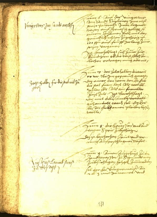 Stadtarchiv Bozen - BOhisto Ratsprotokoll 1556 