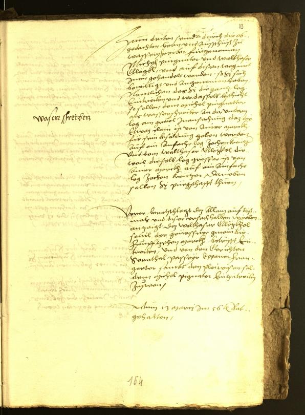 Civic Archives of Bozen-Bolzano - BOhisto Minutes of the council 1556 