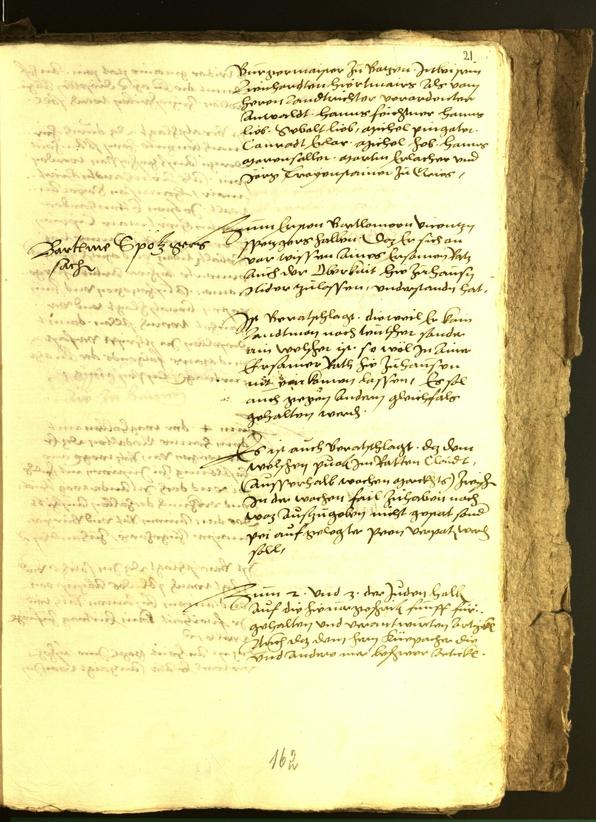 Archivio Storico della Città di Bolzano - BOhisto protocollo consiliare 1556 