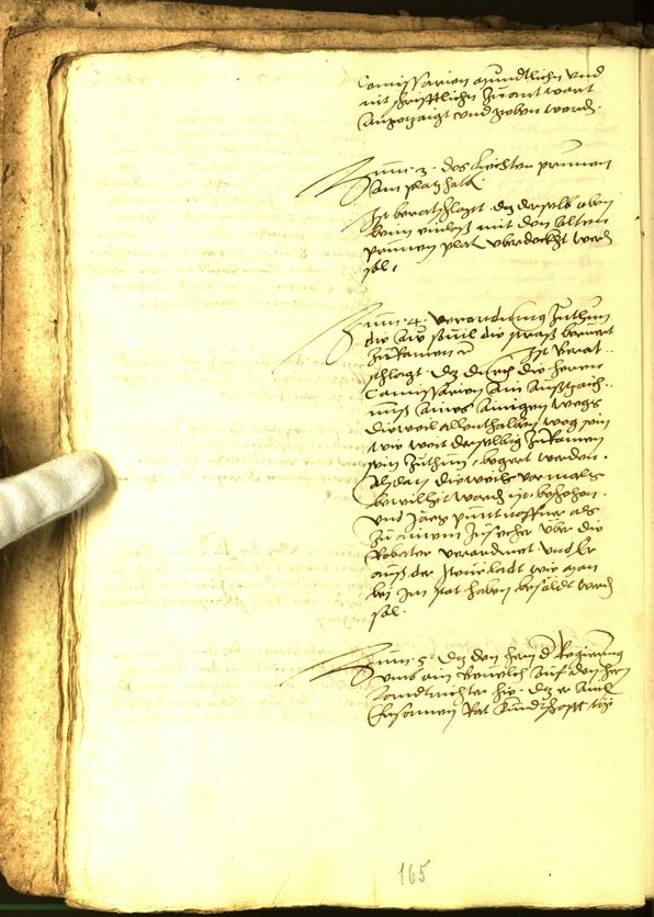 Civic Archives of Bozen-Bolzano - BOhisto Minutes of the council 1556 