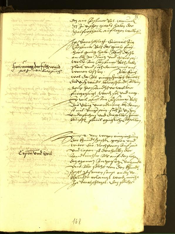 Stadtarchiv Bozen - BOhisto Ratsprotokoll 1556 