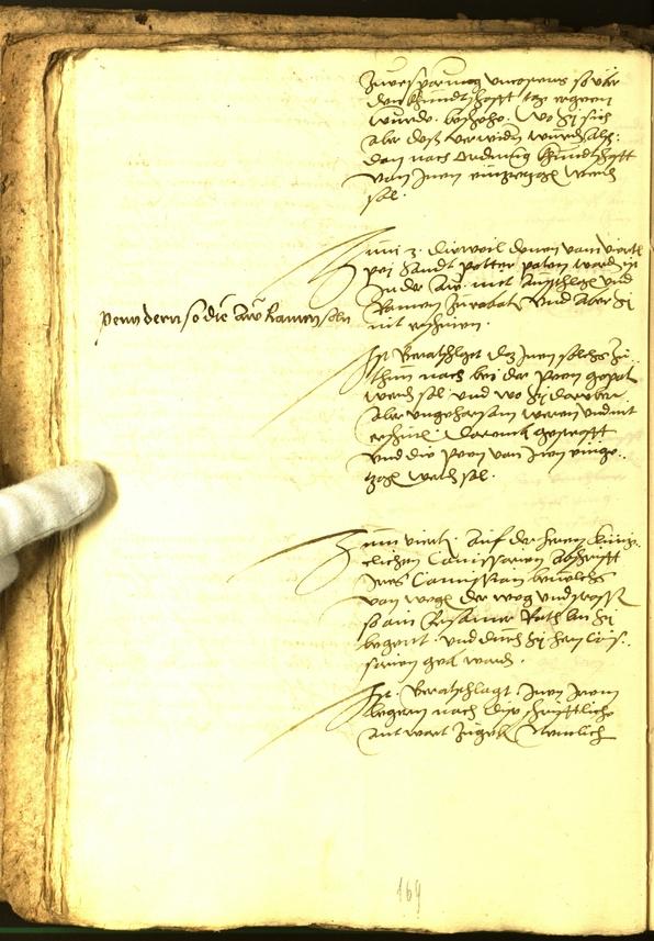 Civic Archives of Bozen-Bolzano - BOhisto Minutes of the council 1556 