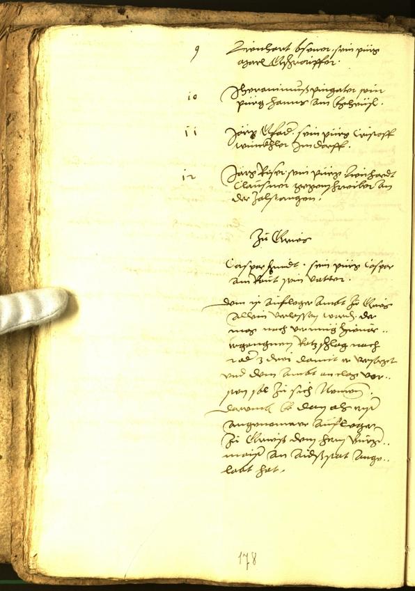 Civic Archives of Bozen-Bolzano - BOhisto Minutes of the council 1556 