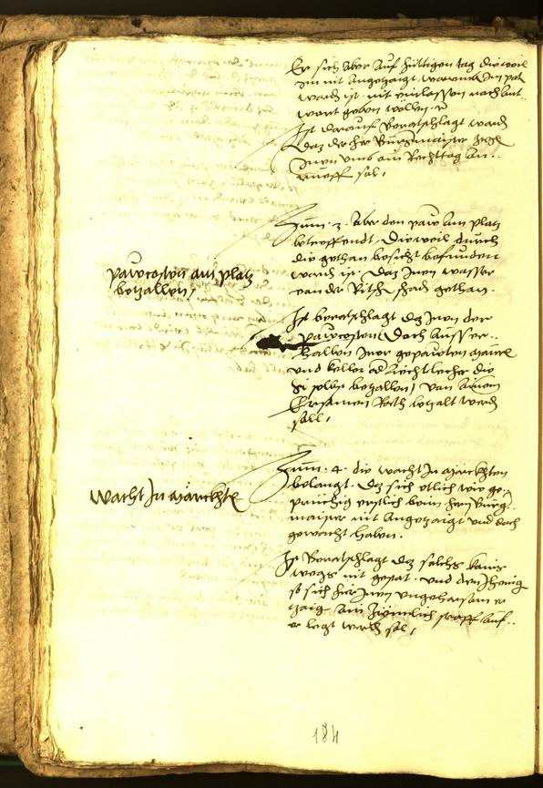 Stadtarchiv Bozen - BOhisto Ratsprotokoll 1556 