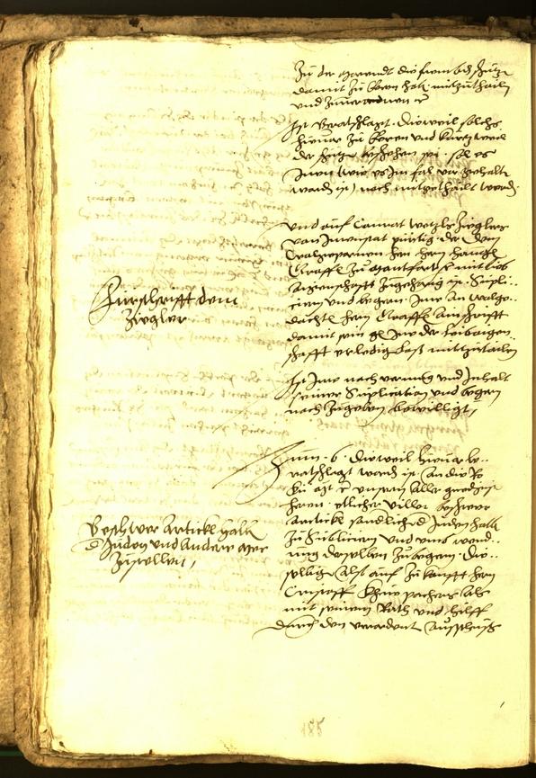 Stadtarchiv Bozen - BOhisto Ratsprotokoll 1556 