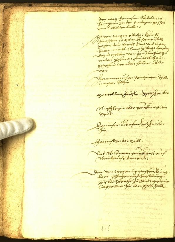 Archivio Storico della Città di Bolzano - BOhisto protocollo consiliare 1556 