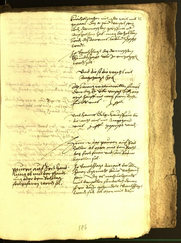 Civic Archives of Bozen-Bolzano - BOhisto Minutes of the council 1556 