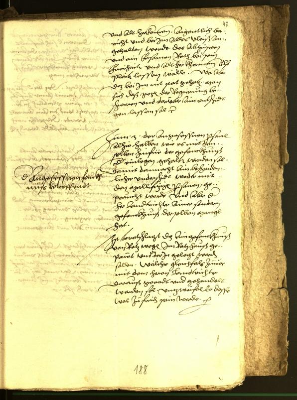 Stadtarchiv Bozen - BOhisto Ratsprotokoll 1556 