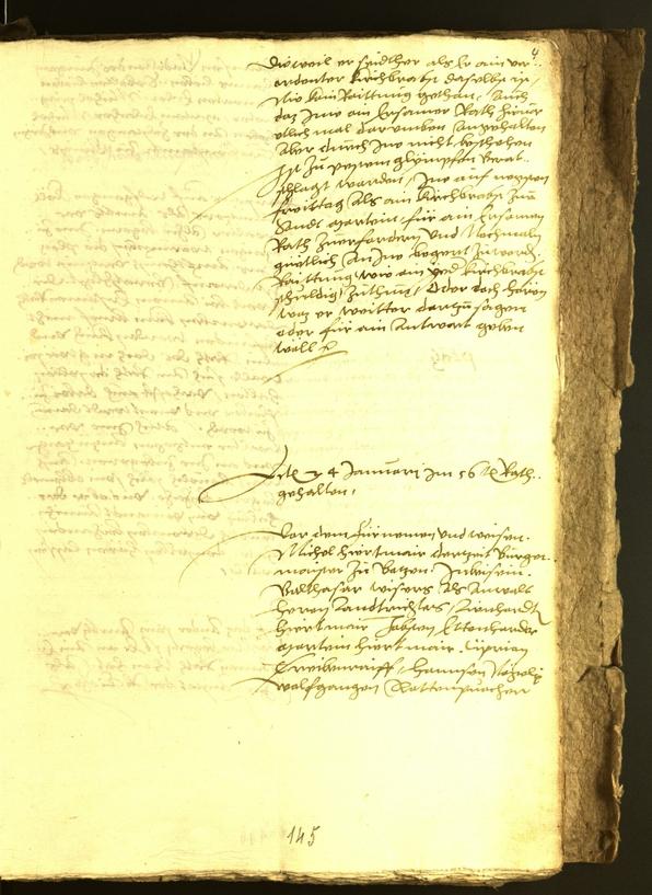 Civic Archives of Bozen-Bolzano - BOhisto Minutes of the council 1556 