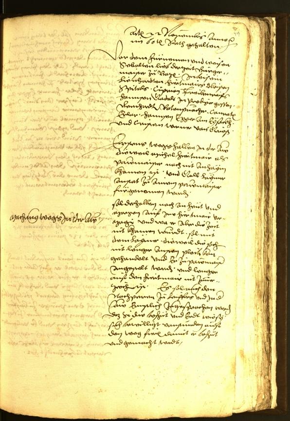 Stadtarchiv Bozen - BOhisto Ratsprotokoll 1560 