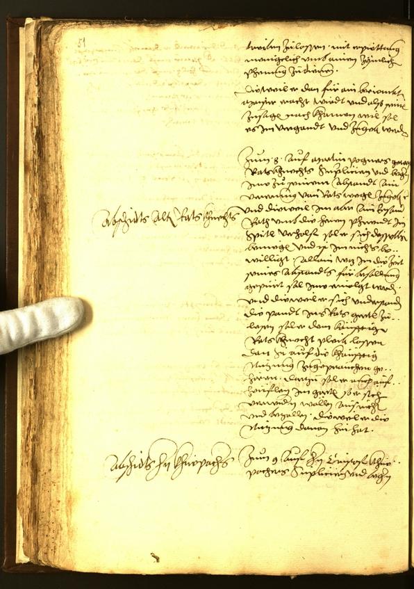 Civic Archives of Bozen-Bolzano - BOhisto Minutes of the council 1560 