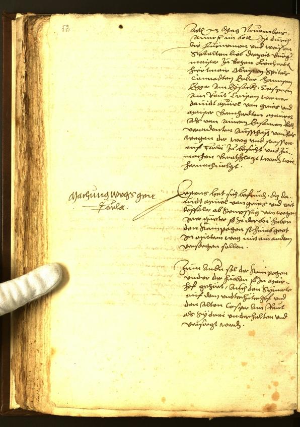 Archivio Storico della Città di Bolzano - BOhisto protocollo consiliare 1560 