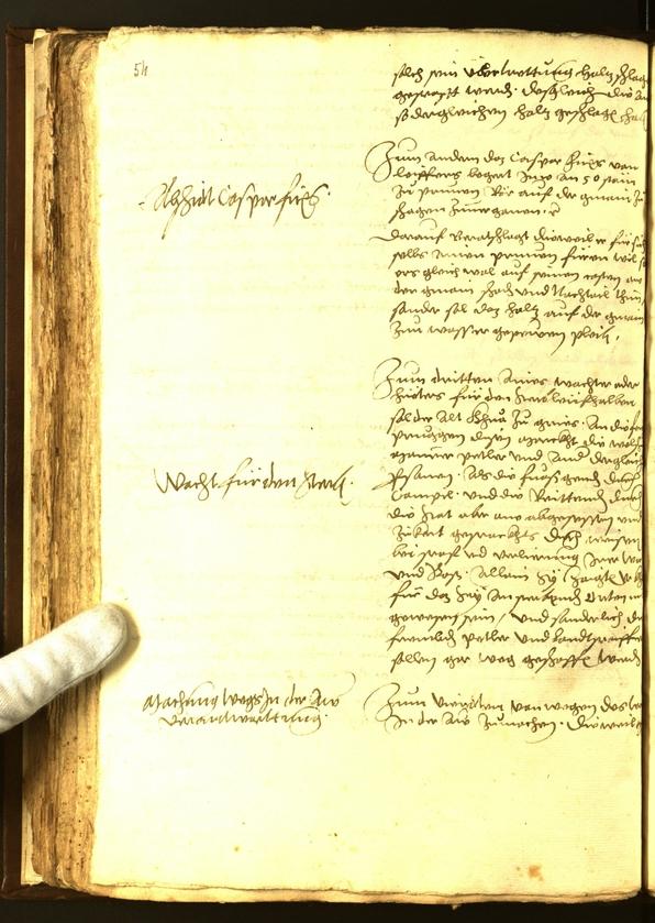 Civic Archives of Bozen-Bolzano - BOhisto Minutes of the council 1560 