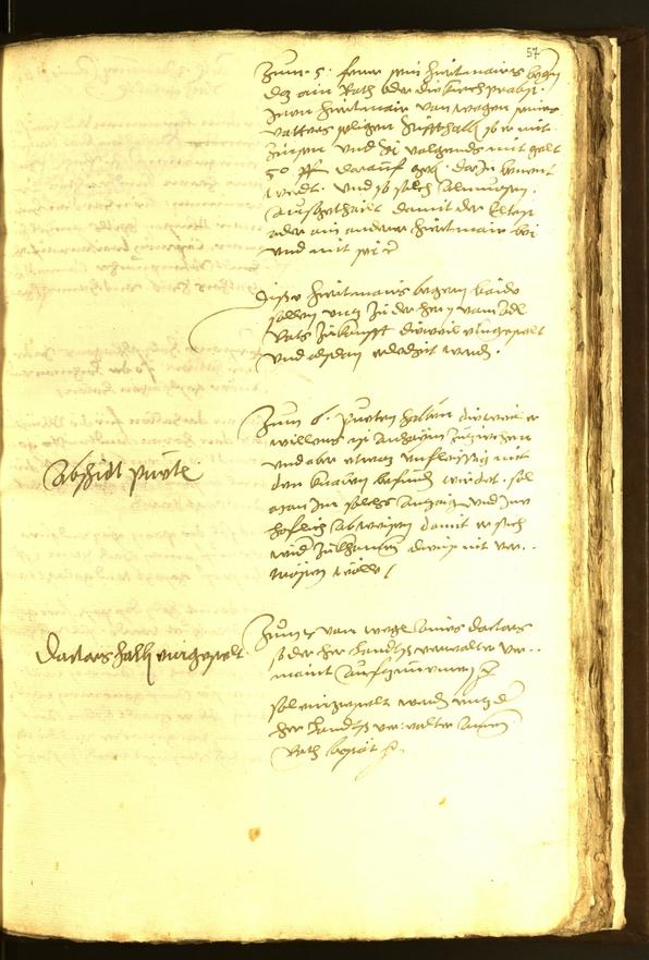 Civic Archives of Bozen-Bolzano - BOhisto Minutes of the council 1560 