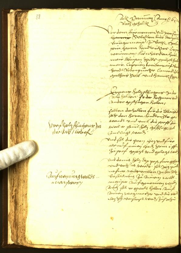 Archivio Storico della Città di Bolzano - BOhisto protocollo consiliare 1560 