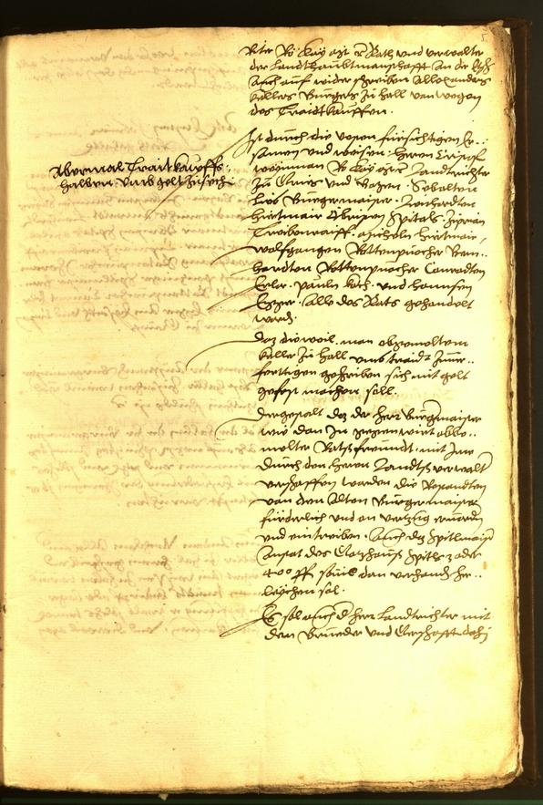 Civic Archives of Bozen-Bolzano - BOhisto Minutes of the council 1560 